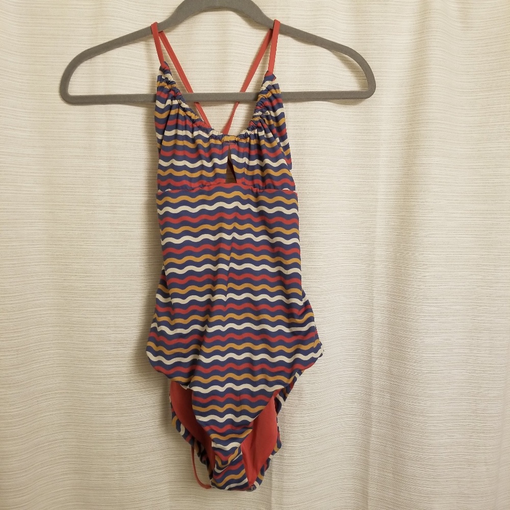 Women's Patagonia One Piece Striped Swim Suit